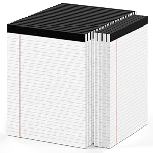 24 Pack Legal Pads 8 5 x 11 Note Pads 8 5 x 11 Inch Notepad 720 Sheets