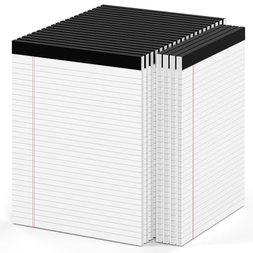 24 Pack Legal Pads 8 5 x 11 Note Pads 8 5 x 11 Inch Notepad 720 Sheets