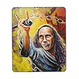 Ronnie Metal James Singer Dio Mouse Pad Foldable Office Desk Mat for Laptop,Keyboard,Mouse- Laptop Desk Pad for Office and Home,Various Size Options.