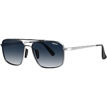 BEX Accel Sunglasses - Unisex Aviators with Polarized Lenses for High-speed Activities & Racing - Includes Case & Tools