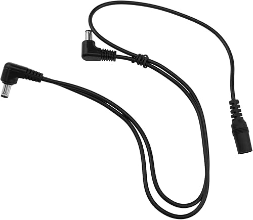 PIYANYO Cable de cadena de margaritas de 1 a 2 vías, pedal de efectos de guitarr