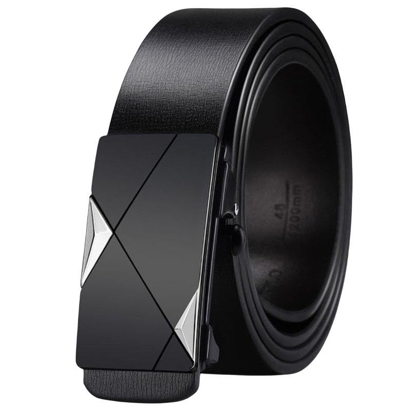 Image of WildHorn Men's Genuine Leather Ratchet Belt for Men| Premium Auto-Lock Buckle | Adjustable up to 48 inch | Formal & Casual Wear | Micro-Adjust Fit | Stylish Gift Box Included