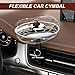 Car Drums Air Vent, Car Crash Cymbalss Air Vent, Easy Install on Dashboards and Vents, Metallic Sound, Clip On Mini for Music Lovers, Make Your Driving More Fun, Suitable For All Types of Vehicles