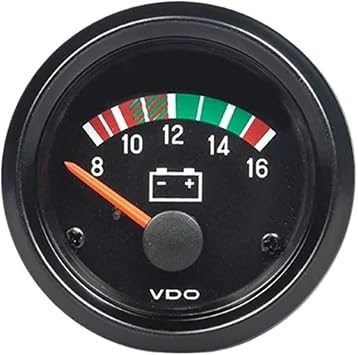 12V/24V VDO Voltmeter Diesel Generator Set Accessories Voltage Meter 8-16V 16-32V24V
