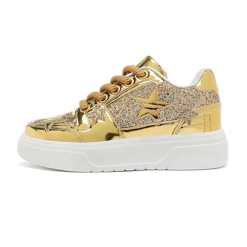 Image of IGxx Women Platform Glitter Sparkly Dressy Sequin Disco Sneakers