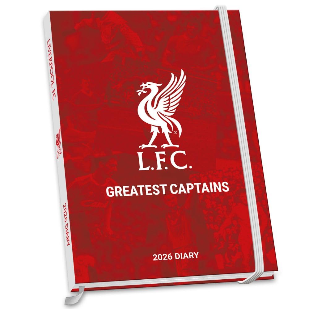 2026 DIARY LIVERPOOL FC WEEK TO VIEW HARDBACK A5 DIARY OFFICIAL PRODUCT