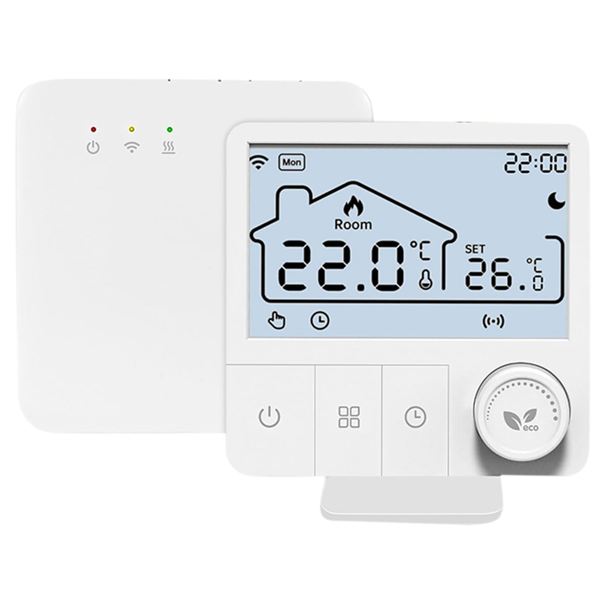 Htuteyy Heating Controller Tuya Wifi Boiler Thermostat Wireless Heating Room Thermostats Programmable Thermostat