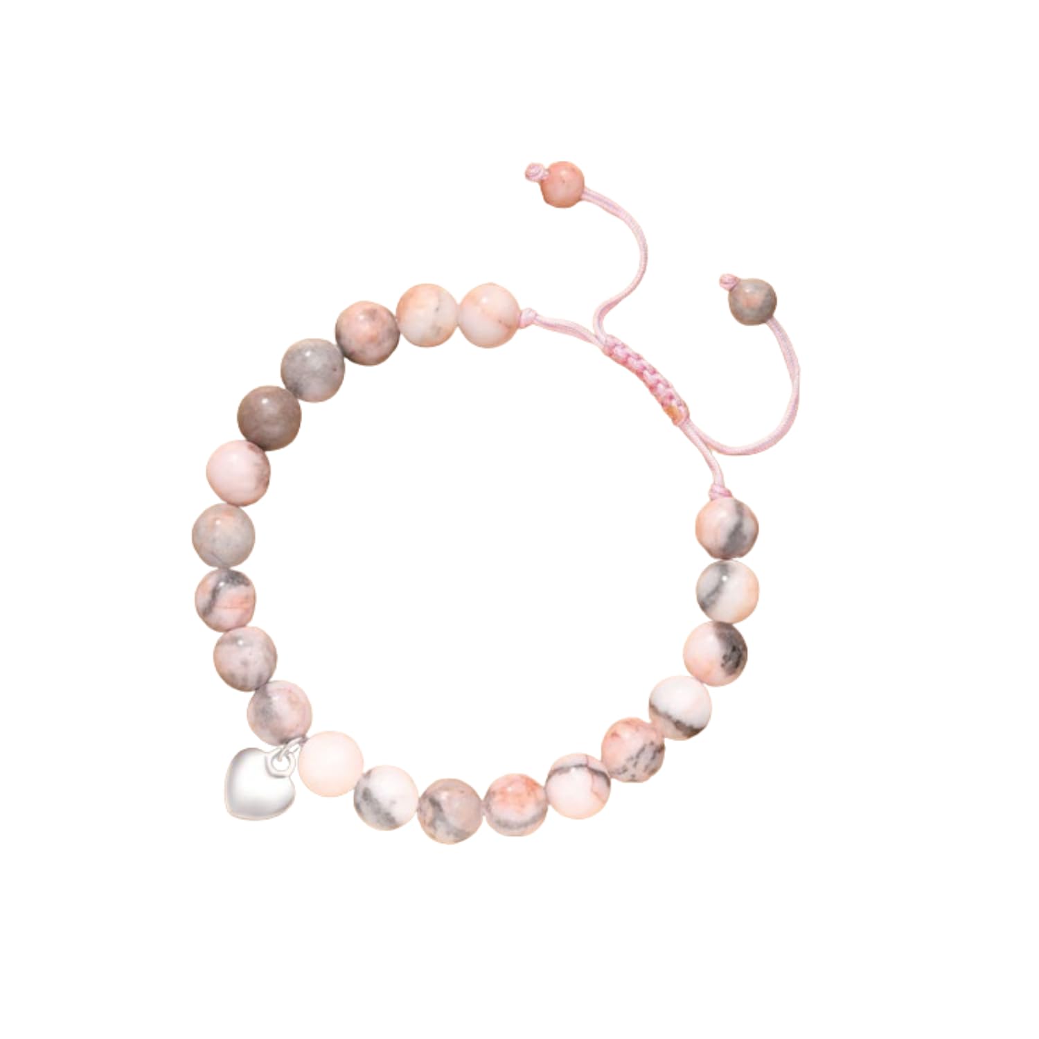 FizzixNatural Stone Anxiety Bracelet for Men and Women - Stress Relief Healing Gemstones, Adjustable, Fashionable