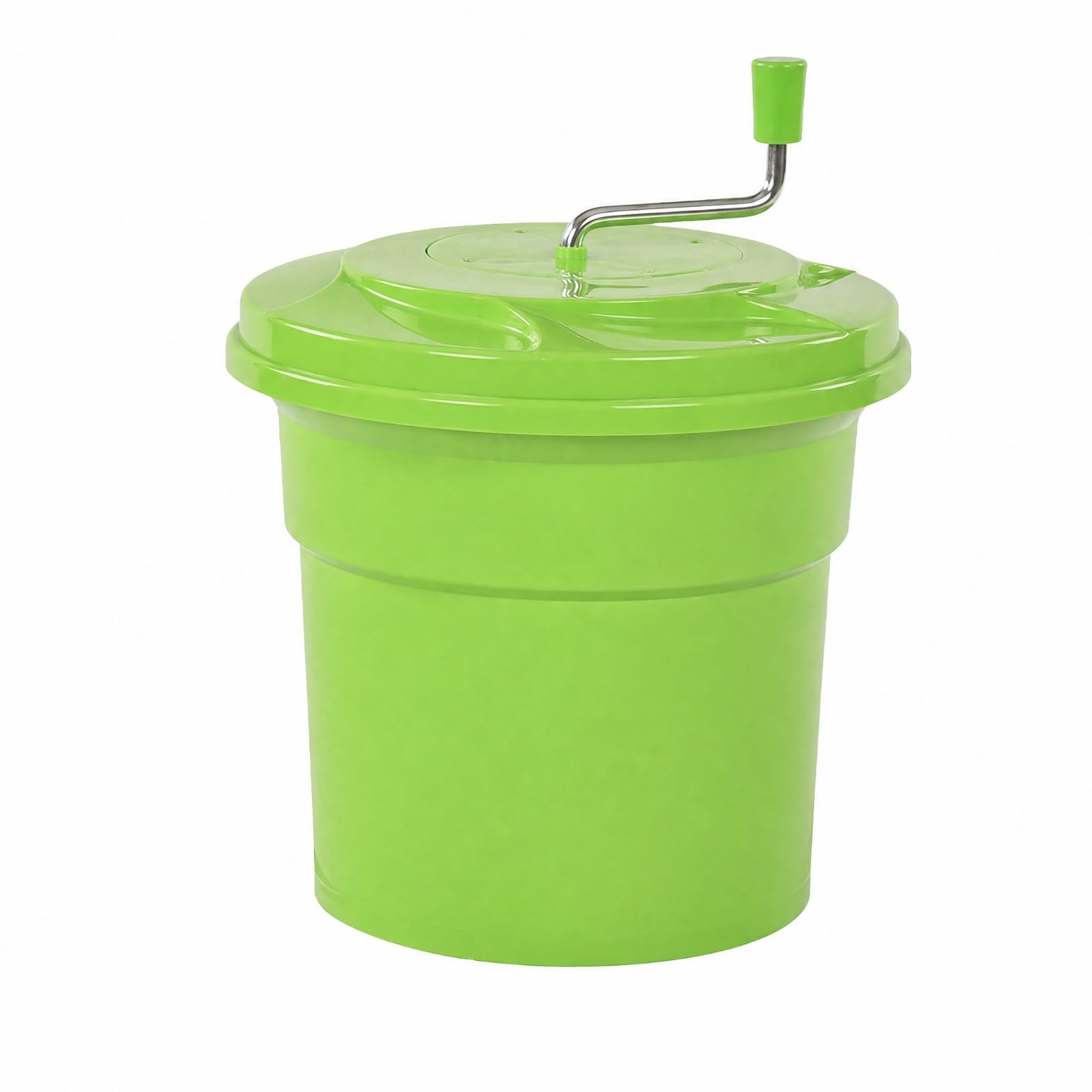 Asciuga Verdure Manuale Smontabile, Verde, Piccolo