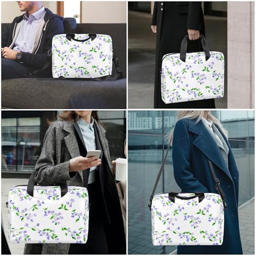 Bolso para Laptop 16 Pulgadas Resistente al Agua Morado Claro miniatura 7