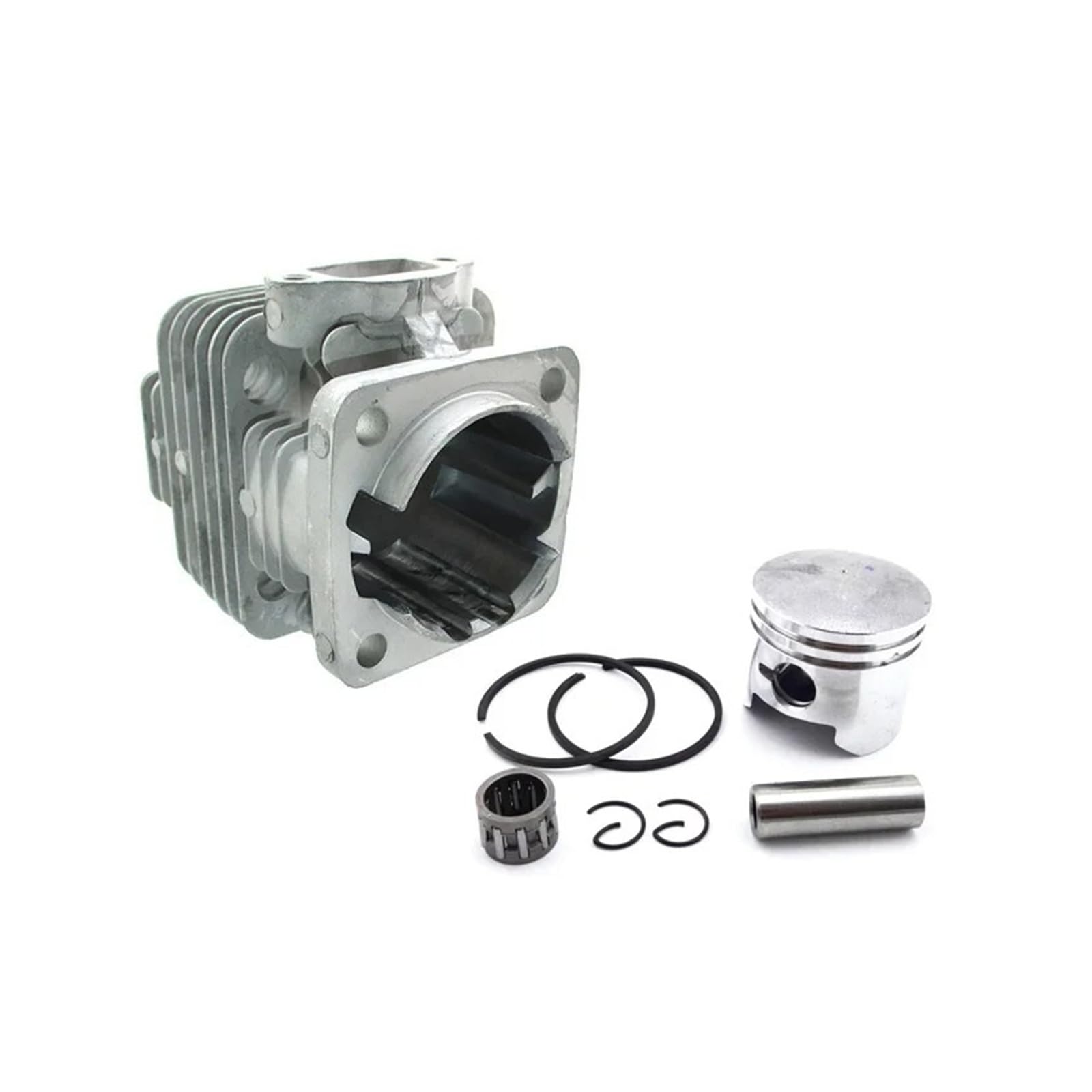 Cilindro Motosierra Para 47cc 49cc 2 Tiempos Para MiniMoto Pocket Dirt Bikes Para Mini ATV Quad Cilindro De Carreras De 44mm Kit De Pistón 12mm Pistón