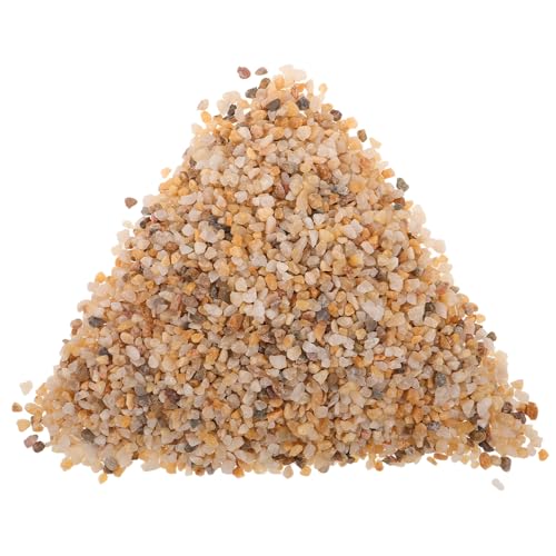 TOYANDONA Gravier pour Aquarium 500 G Pierres Décoratives Miniatures en Jade pour Aménagement Paysager D’Aquarium Sable Naturel pour Plantes Aquatiques Adapté aux Petits et Grands