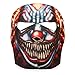 Hot Leathers Smoking Clown Neoprene Face Mask (Black)