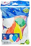 Latex Susy Card 40011585 - Luftballons, 50 Stück, Latex, farbig Sortiert