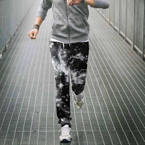 Nugier Men Sweatpants, Lounge Pants, Drawstring Pajamas with Pockets S-5XL3