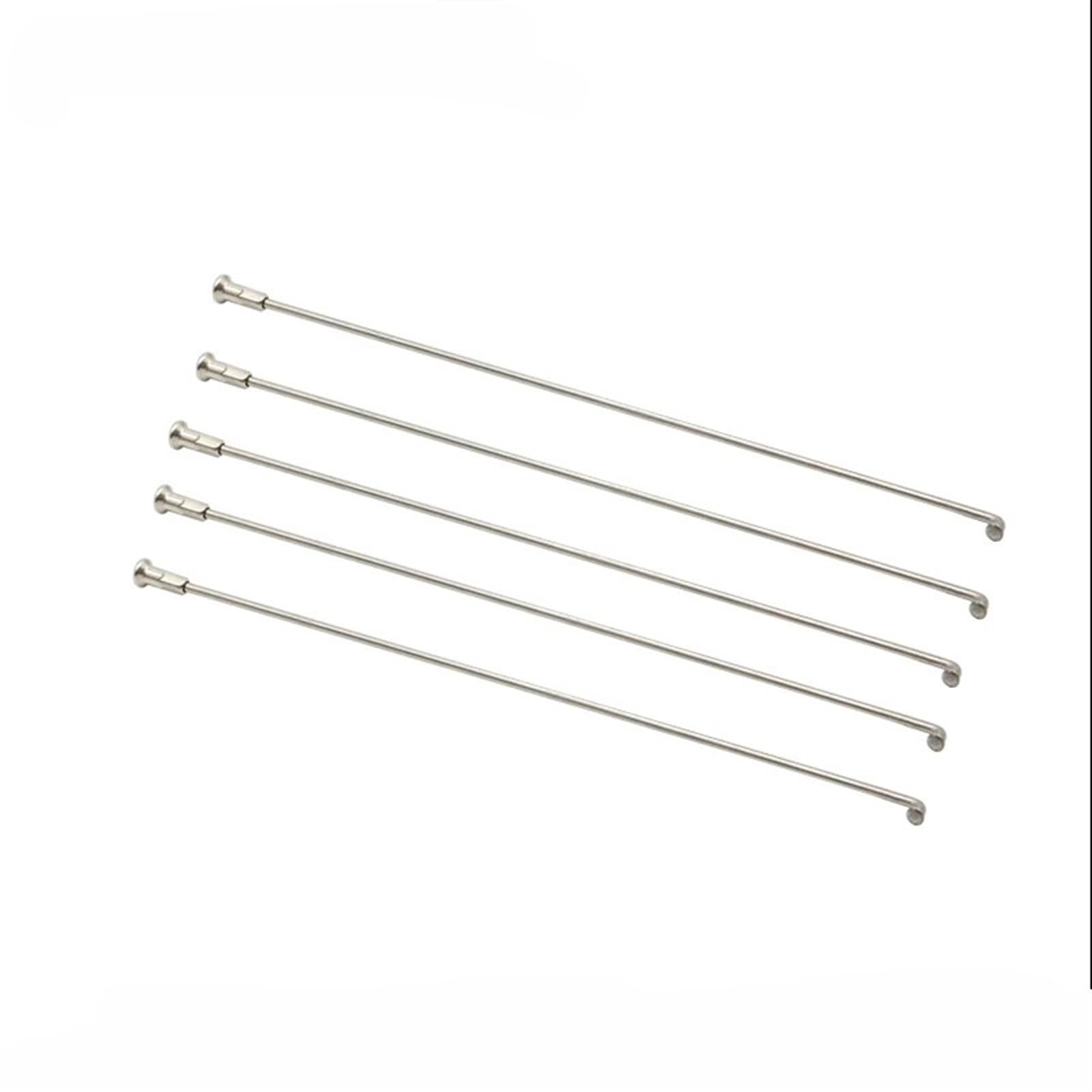 Speichen und Nippel aus Edelstahl, 12 G x 190/191/200/203/208/215/220/235/255 mm, 10 Stück