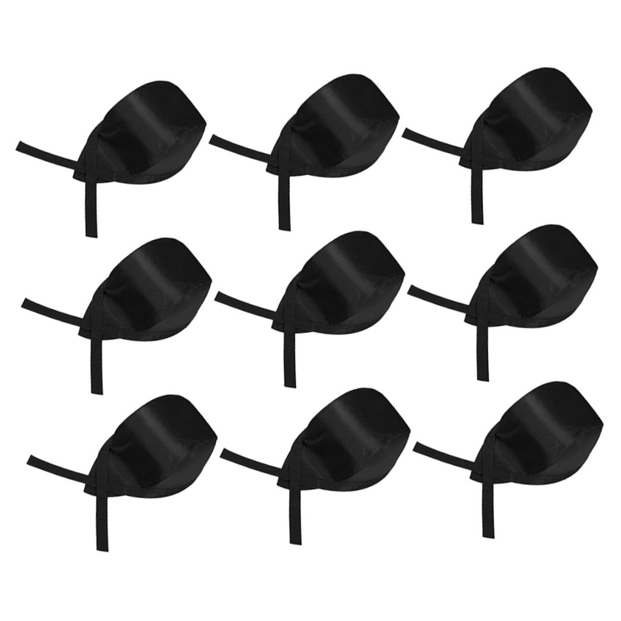 LIFKOME 9piezas Gorros De Chef De Algodón Transpirables para Cocinero Hombre y Mujer para Panadería y Restaurante Gorro De Servicio La Cocina