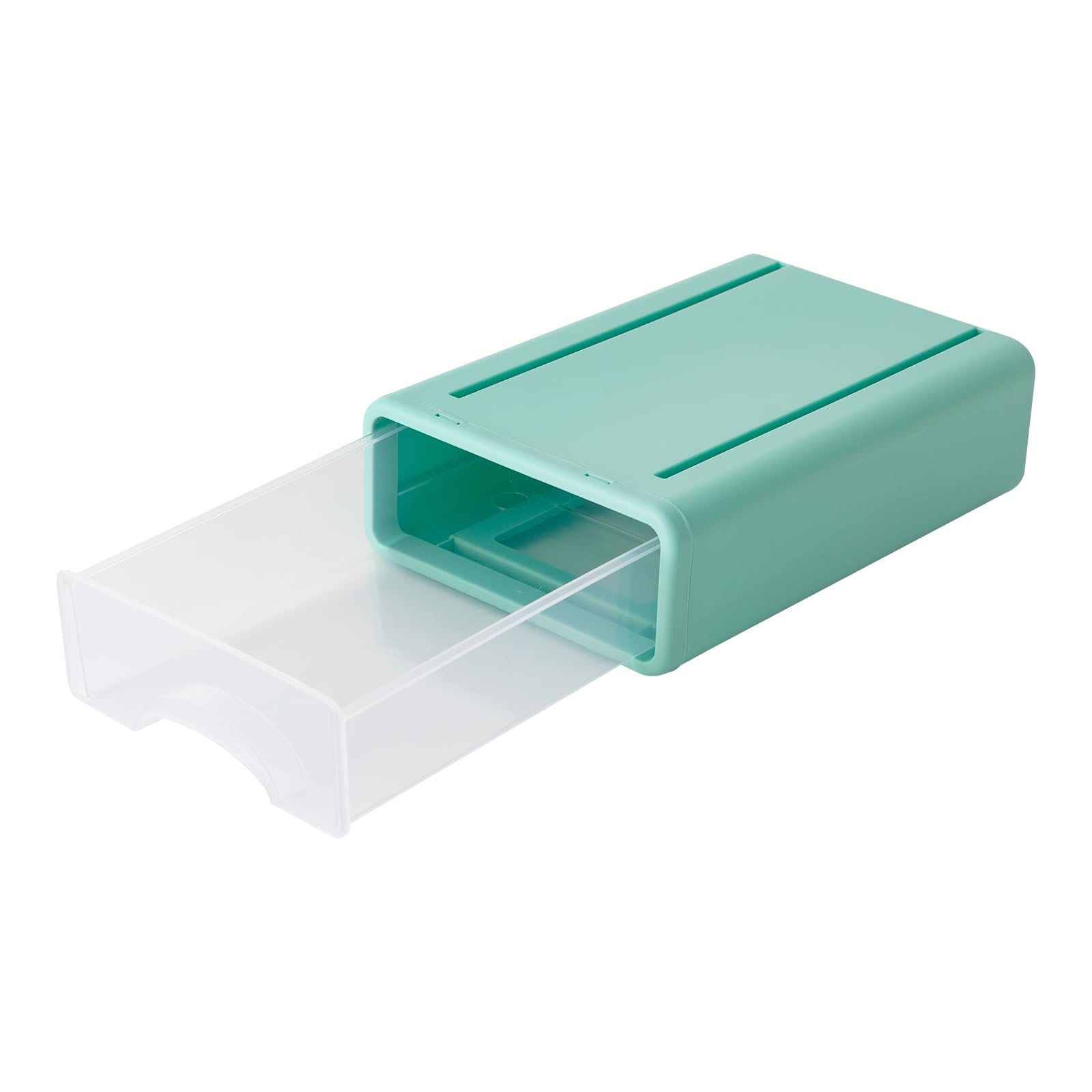 Organizer da scrivania con 6 cassetti, impilabile, in plastica, per casa, ufficio, 34 x 25 x 33 cm