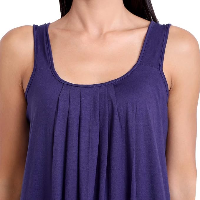 Image of TWGE Cotton Full Length Camisole for Women