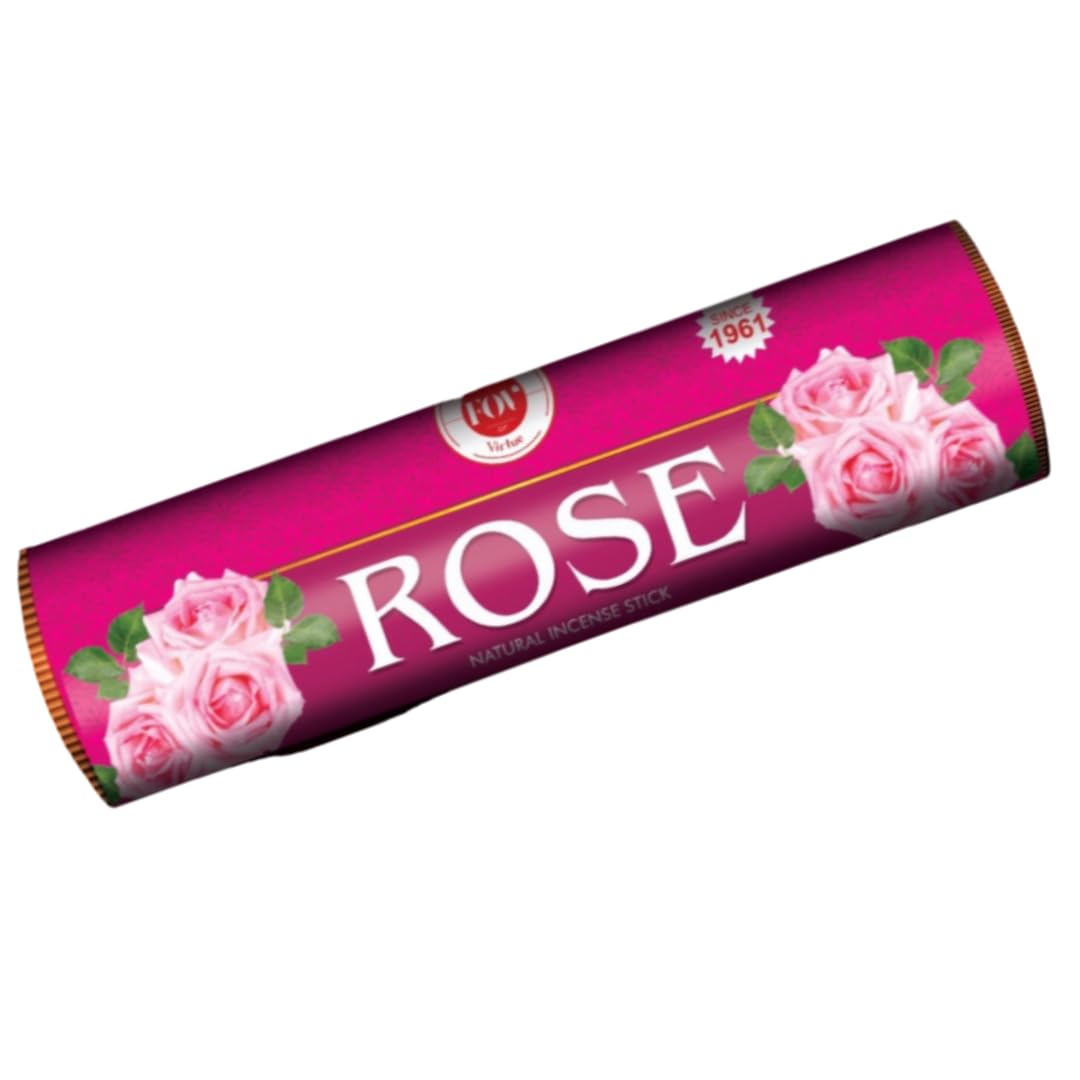 Fragrance of Virtue | Rose Agarbatti | Floral, Romantic Fragrance for Daily Pooja and Home Use (Pack of 2, 320 Sticks, 450gm) (B0CJ5G2YWP) Amazon Price History, Amazon Price Tracker