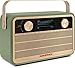 Produktbild Nordmende Transita 121 IR tragbares Internetradio (DAB+ Radio, UKW, Bluetooth, WLAN, 24 Stunden Akku, Wecker, Sleeptimer, Kopfhöreranschluss, 5 W Mono-Lautsprecher) grün