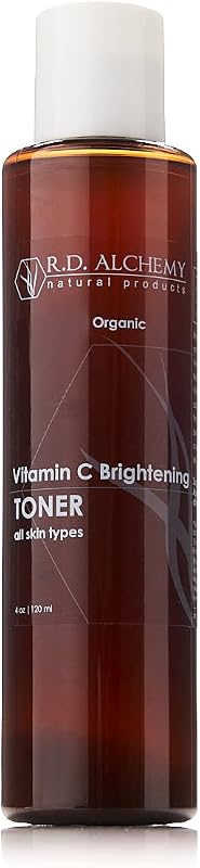 Tônico facial R.D. ALCHEMY com extratos vegetais ricos em vitamina C, 120 mL