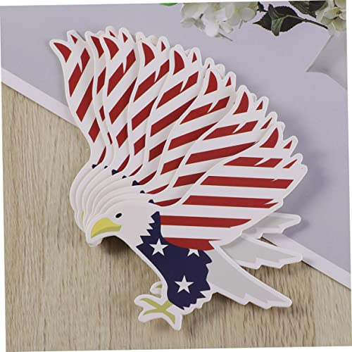 NOLITOY 48Pcs Toppers De Bolo Cupcake Patrióticos Palitos De Cupcake Cupcake Sticks Copo De Papel De