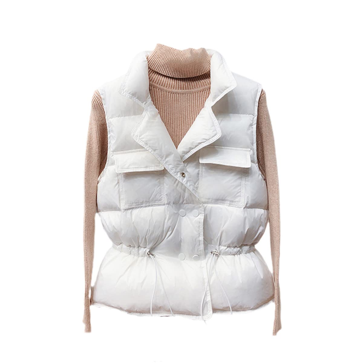 Chaleco de invierno para mujer para abrigarse sin perder la silueta 3