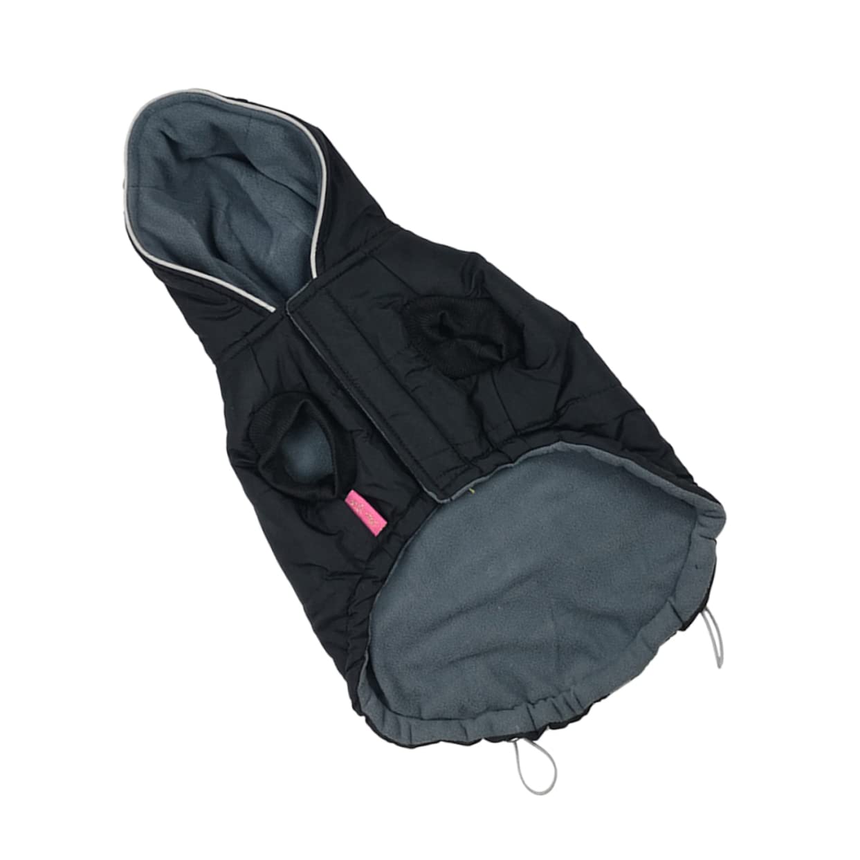 ABOOFAN 3-teilige Hundeweste Zum Warmhalten Baumwollweste Im Dunkeln Leuchtende Jacke Haustier-Schneeanzug Outdoor-hundeweste Größe S Bis L