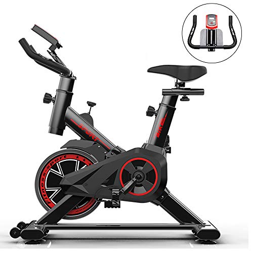 Bicicleta Estática para El Hogar Bicicleta De Spinning, Bicicleta Estática Vertical, ultrasport F-Bike, Pantallas LCD Súper Silenciosas, Ajuste De Resistencia Múltiple De Ejercicios