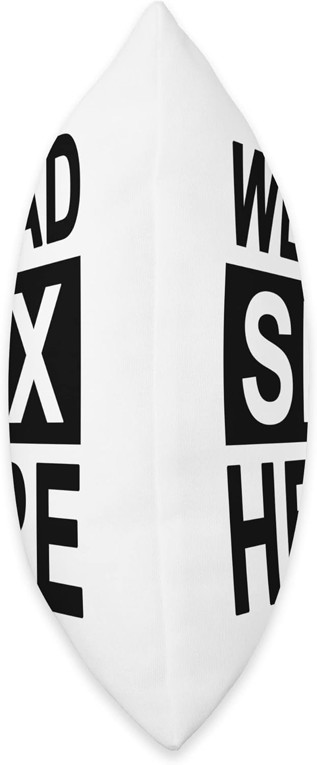 Funny We Had Sex Here Throw Pillow