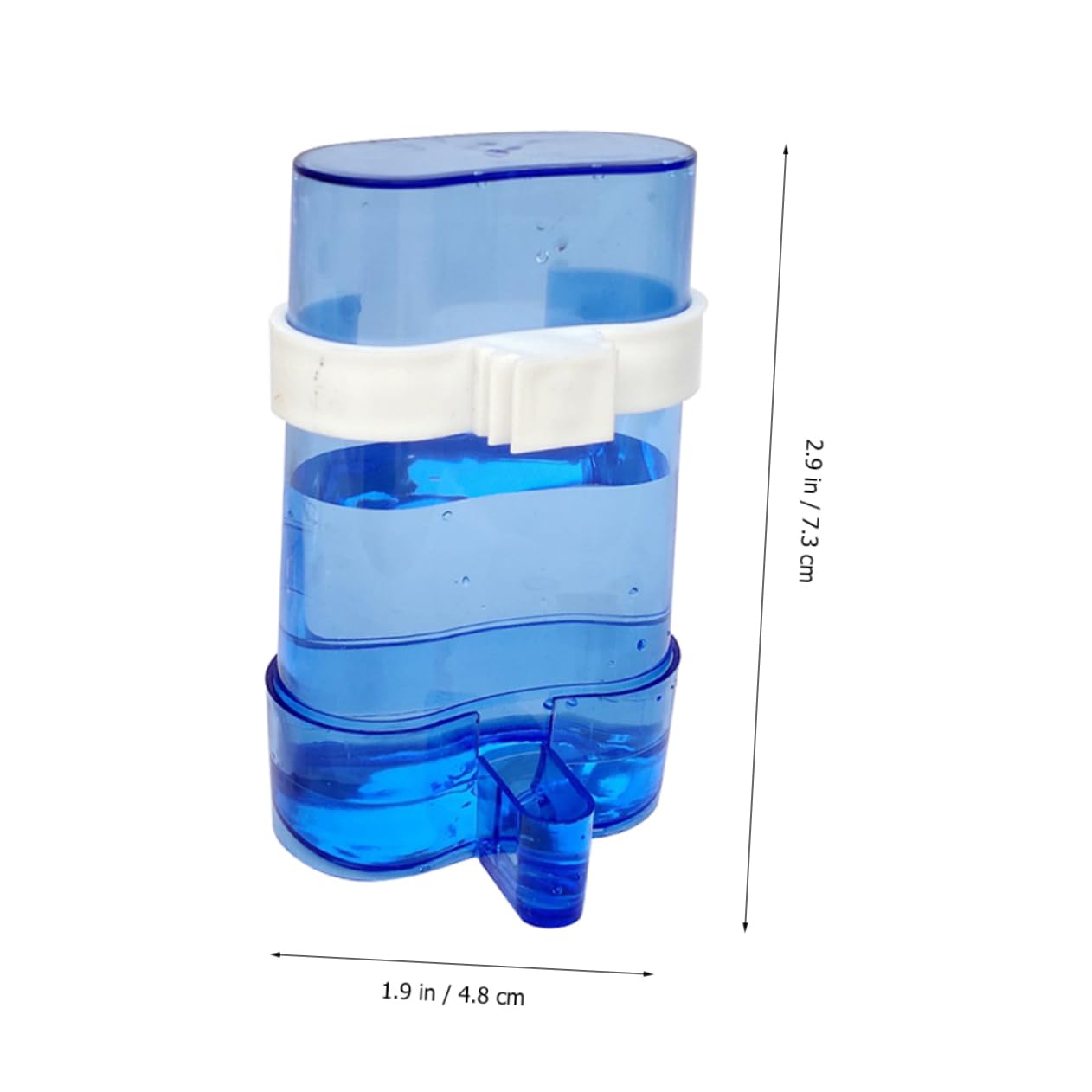 Sosoport Mangiatoia Automatica per Pappagalli Alimentatore 12pezzi in Plastica per Uccelli da Interno ed Esterno