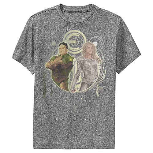 T-shirt Marvel Eternals pour l'entraînement sportif des garçons passionnés