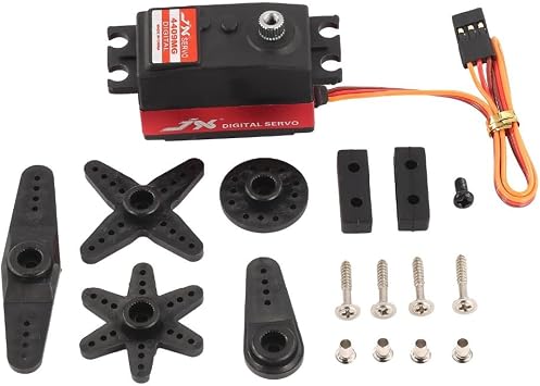 JX Servo PDI-4409MG 9KG Large Torque 180 Degree Standard Short Digital for 1/8 1/10 RC Drift Racing Car HPI Truck Accessories Low Profile Metal Gear 3racing 3R Sakura