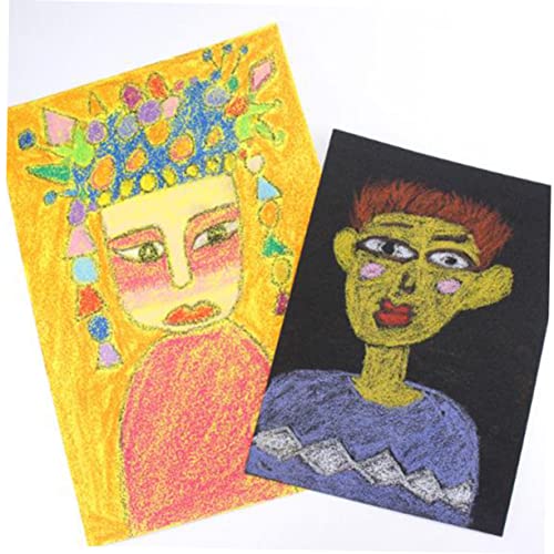 VILLCASE 20 Unidades Colori Lixa Papel De Pintura Material De Arte Infantil Papel Artesanal Papel Pa