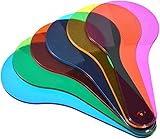 Farbpaddel, 6 Stück, Optik-Farbfilter, Teller, Montessori, Pädagogische Wissenschaft, Pädagogische Malerei, Farbzeichnung, Kognitionswissenschaft, Farbräder