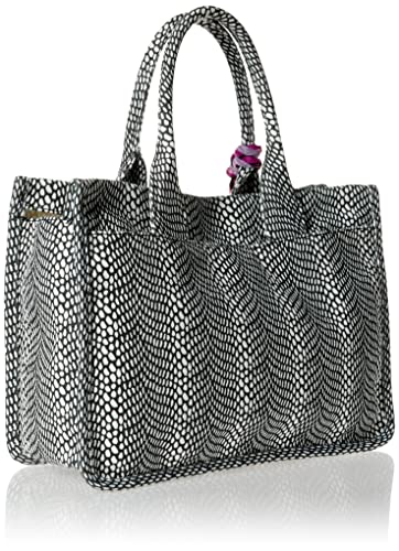 Vince Camuto Womens Orla Tote, Black/White, One Size Us #TOP4