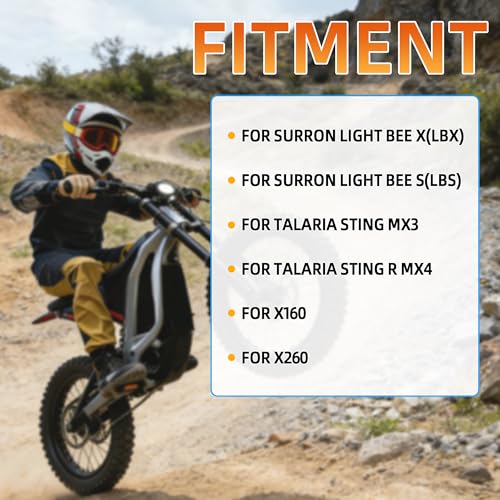 Image of JFG RACING Brake Pads for Surron Light Bee,Dirtbike Brake Pads for Dirt Bike Surron Light Bee X /Sur Ron Light Bee S