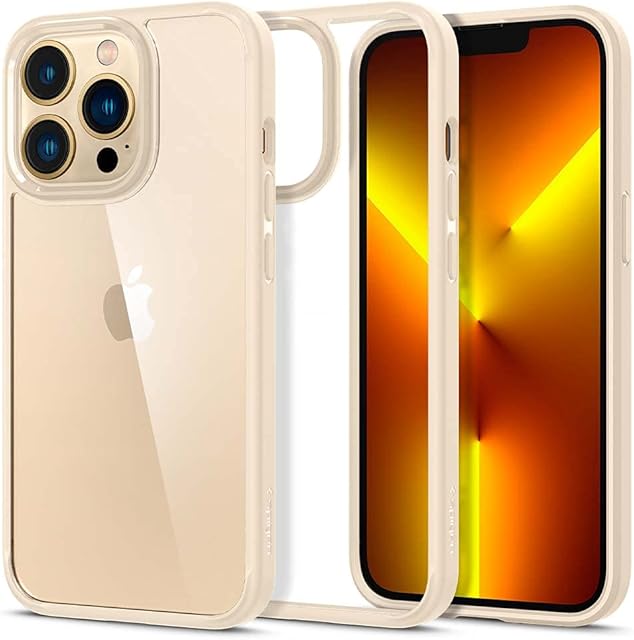Spigen Ultra Hybrid Case Compatible with iPhone 13 Pro - Sand Beige