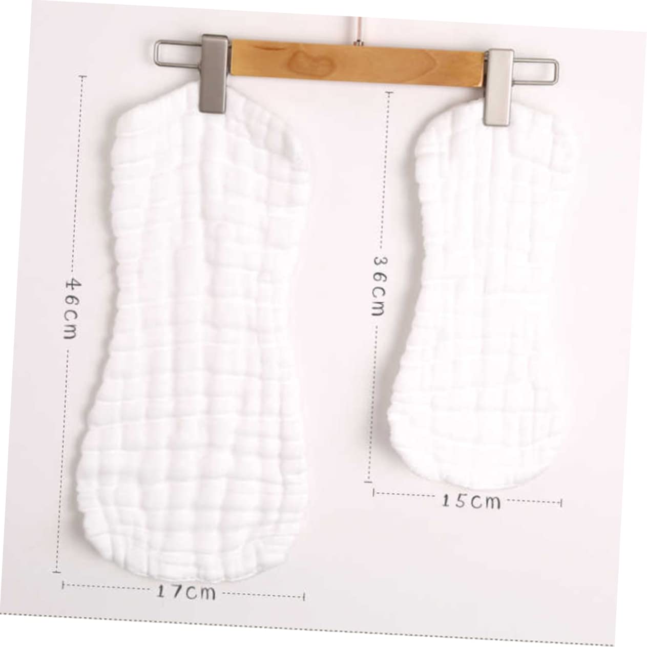 Totority Diaper Set 5 Pack Pure Cotton Diapers Baby Wraps Carrier Super Absorbent Breathable Waterproof Features