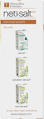 Miniatura 5 de Himalayan Chandra Neti Salt Plus - Bolsita de repuesto de 60 unidades