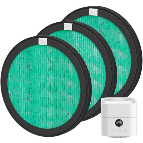Image of WG-03 Replacement Filters for HomBreez WG-03 /WG-03-S /F-WG Air Purifier | 4-Stage Filtration System, for HomBreez Air Purifier and Humidifier Combo, for Bedroom Baby Pet Room Air Clean, 3 Pack