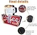 ACECAR Coffee Wall Decorations,Metal Vintage Handmade Marquee Embossed Tin Decor,Industrial Style Wall Hanging Sign,for Apartment,Home,Bar or Cafe Wall Decoration–Battery Operated (Coffee)