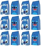 12 Packs Party Gift Bags for Lilo and Stitch , Lilo and Stitch Party Decorations for Kids Cute Lilo...