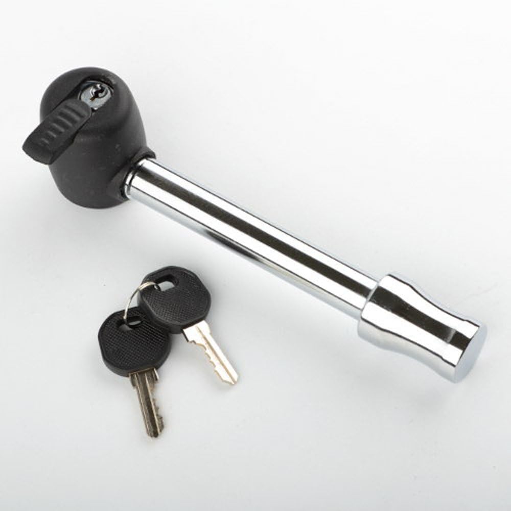 5/8" Rotating Locking Hitch Pin Universal Heavy Duty 2 Keys Trucks Trailers