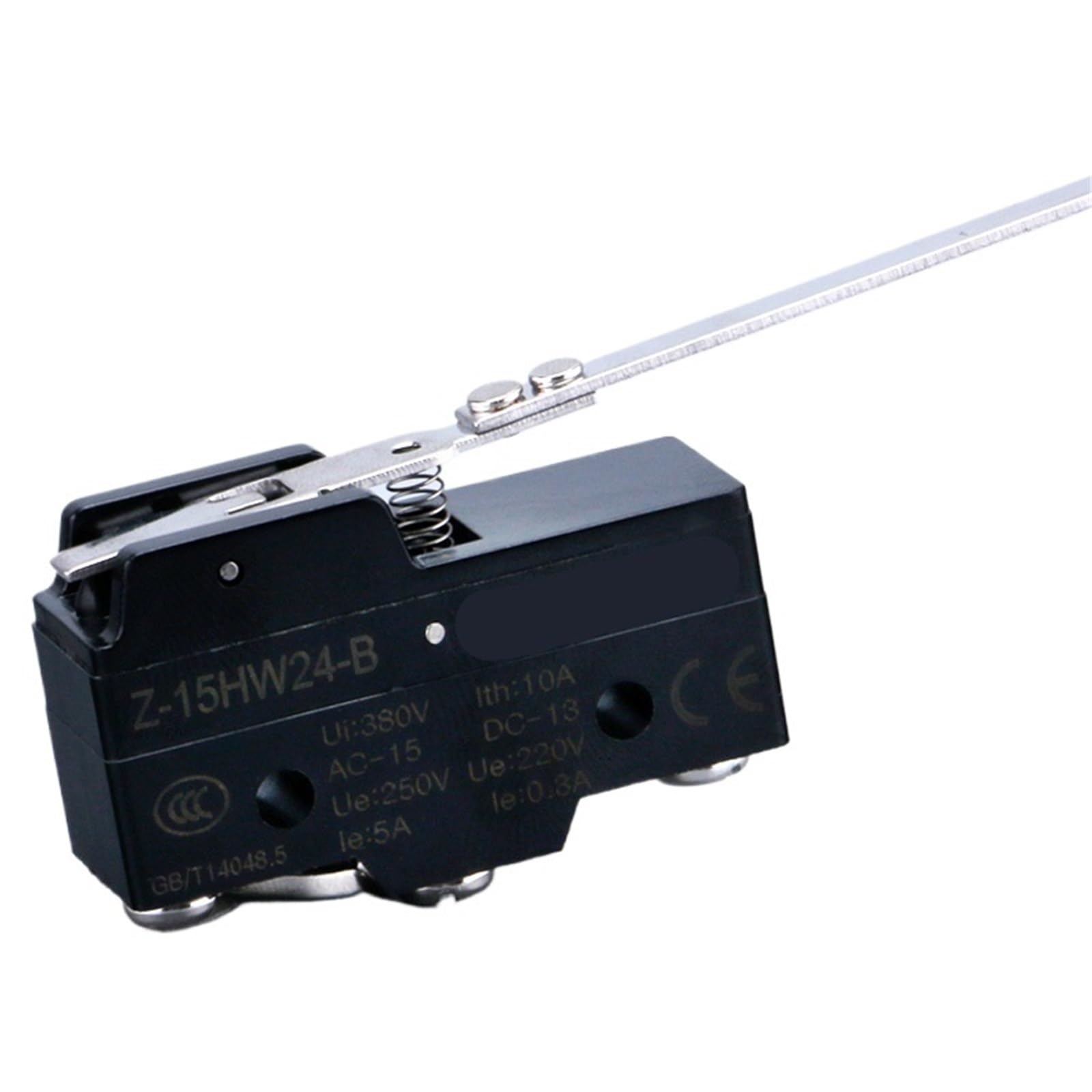 microinterruttore, Microinterruttore Z-15GW Mini interruttore di finecorsa 15A 250VAC 1NC 1NO Leva ad arco a rullo Microinterruttori a pressione a scatto Z-15GQ(Z-15GB-Q)