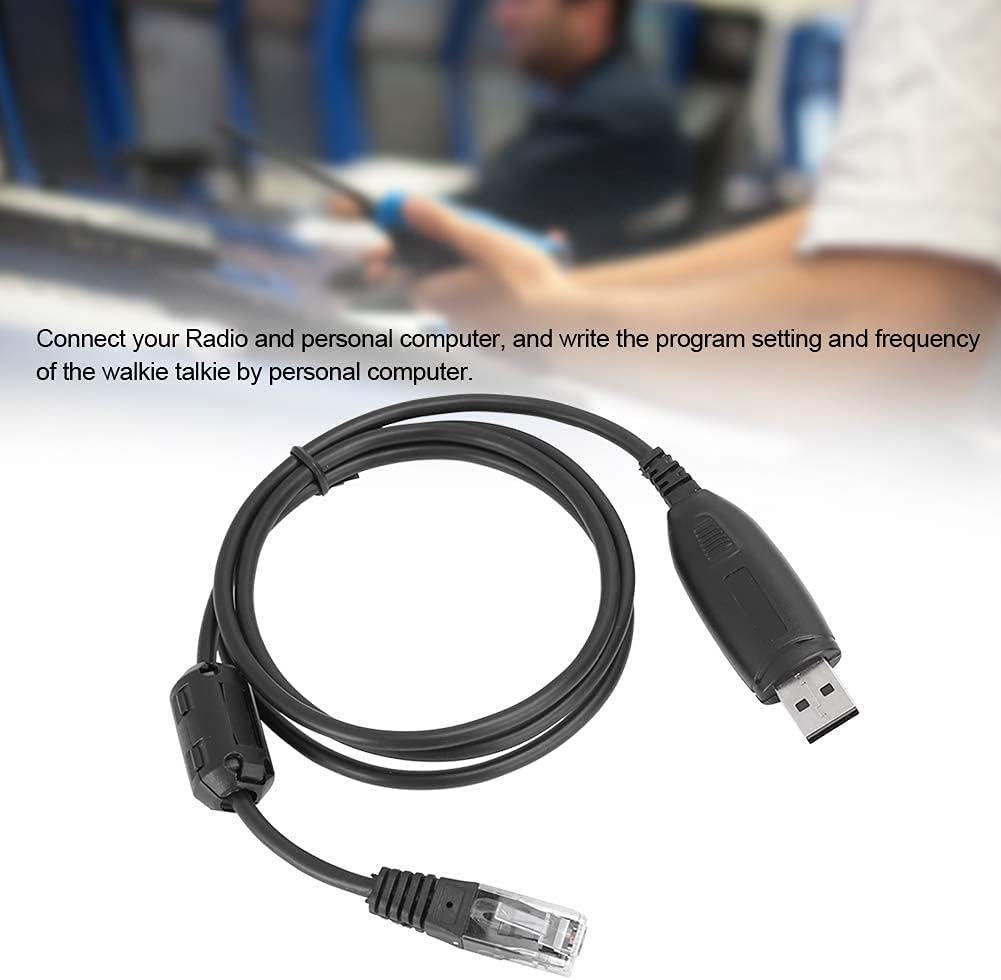USB Programming Cable connected to a computer