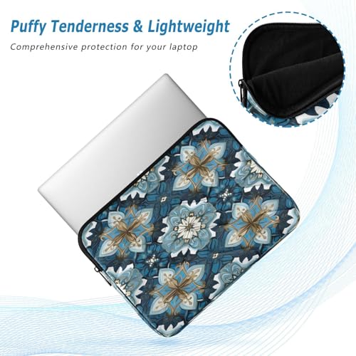 Funda para Laptop Azul Talavera Mexicana 13-14 Pulgadas miniatura 5