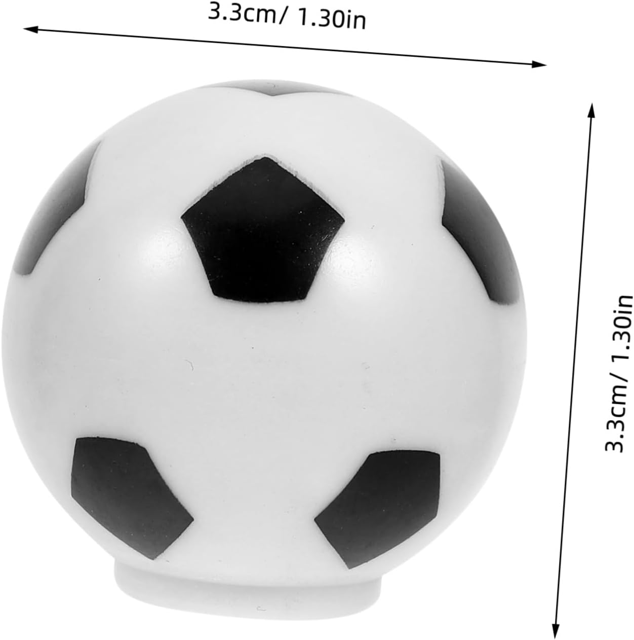 8Pcs Soccer Ball Cabinet Knobs, Plastic Drawer Pulls for Children's Rooms