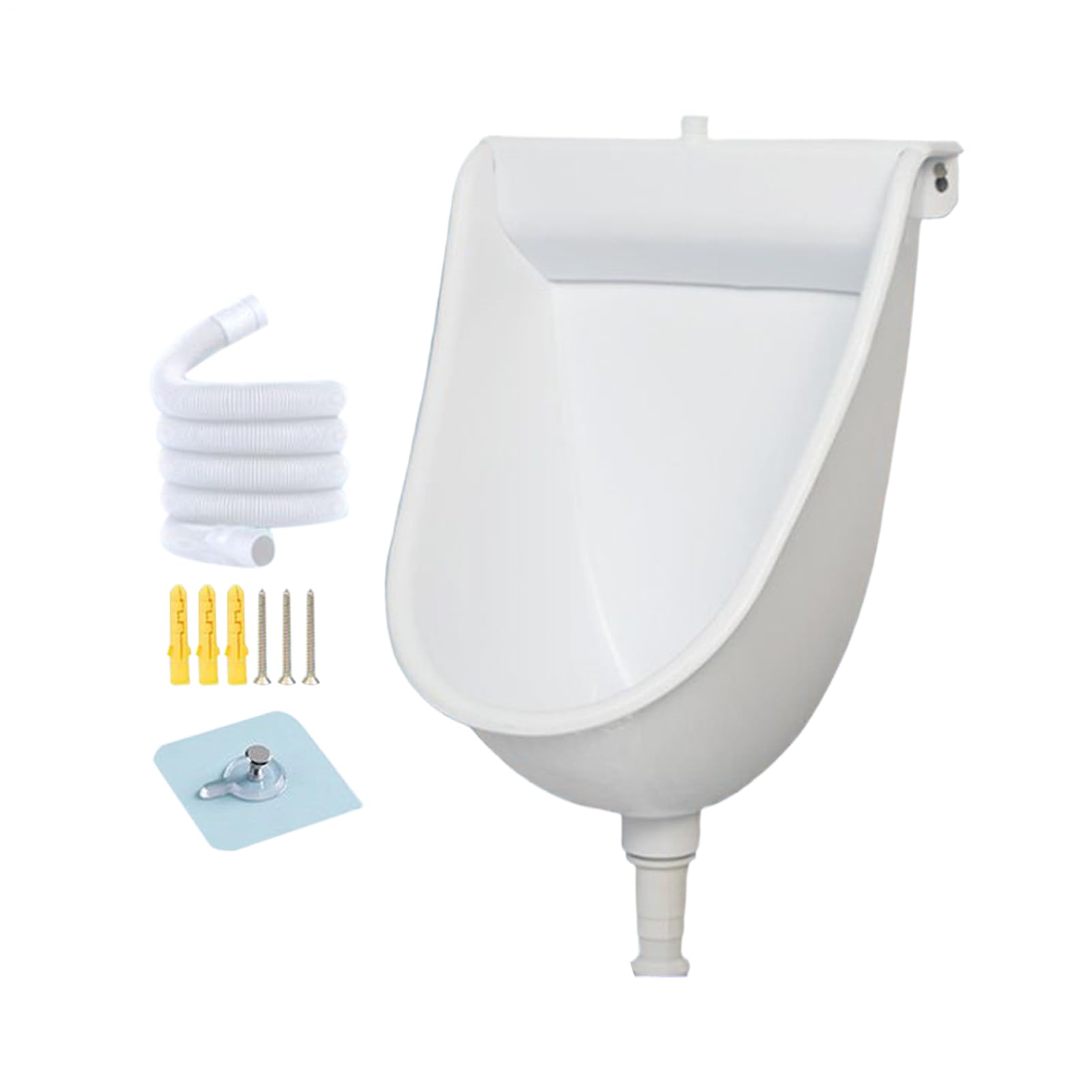 WC montato a parete, con funzione di scarico e separatore, orinatoio montato a parete, per uso esterno, casa, giardino, camper, appartamento, per papà, fidanzato, nonno